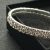 Double layer Elastic Diamond Imitation Bracelet