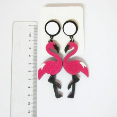 Acrylic Flamingo Earrings