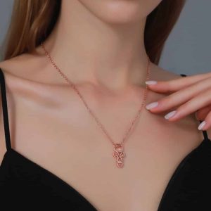5 Heart Necklace