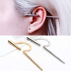 Piercing Free Ear clip Golden