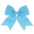 small dovetail bow  girl hairpin  blue