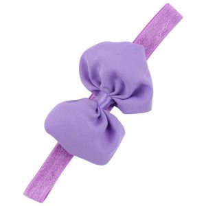 Baby girl headdress hairband  purple