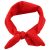 Baby hairband stretch cloth rabbit ears  red