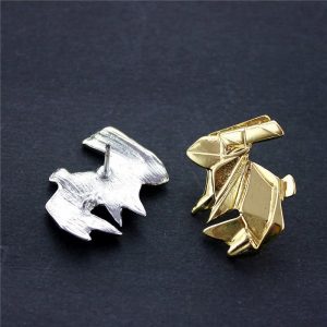 Rabbit Collar Pin Gold