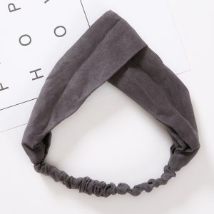 Elastic Headband   dark gray