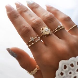 Golden sets of Rings