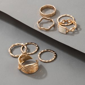 Golden Rings of Set – 8pc