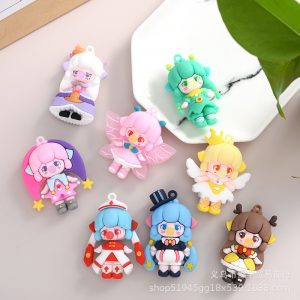 Mix Colour Baby Doll Key Rings