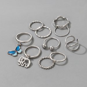 Silver Rings of SEt – 10pc
