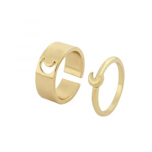 Golden Couple Rings