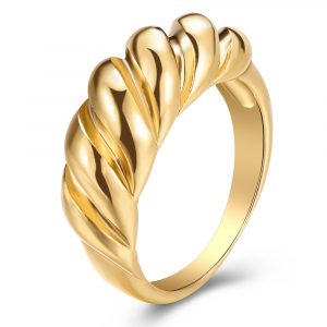 Golden Statement Ring