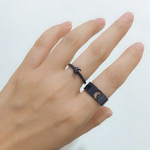 Black Couple Rings