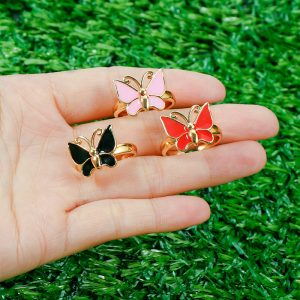 Butterfly Rings of Set-5pc