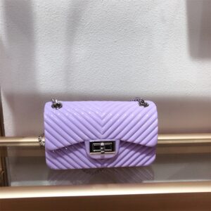 Purple PVC Bag