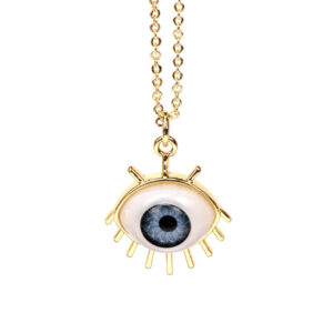 Evil Eye Necklace Golden