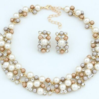 Popular Element Pearl Set necklace