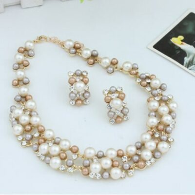 Popular Element Pearl Set necklace